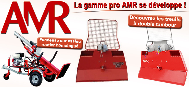 Fendeuse thermique sur remorque AMR VMR-S18