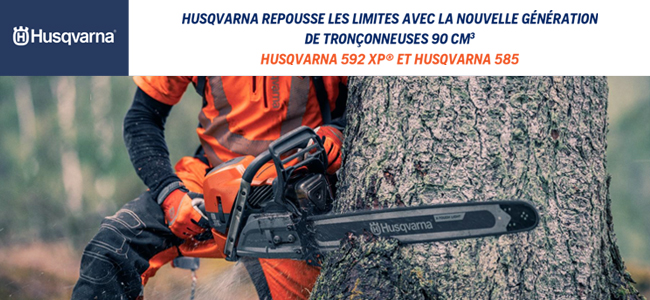 Husqvarna lance deux nouvelles tronçonneuses de 90 cm3 – FARM
